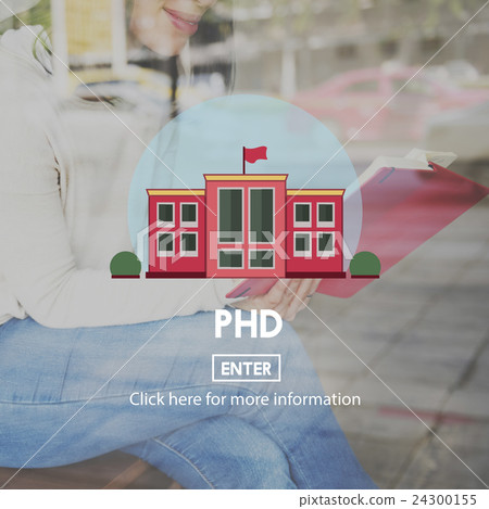 PHD Academic Education Degree Study Concept 24300155