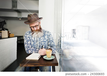 Author Casual Columnist Inspire Journalism Story Concept Author Casual Columnist Inspire Journalism Story Concept 24300693