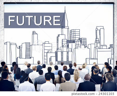 Future Imagine Development Forecast Cityscape Concept 24301103