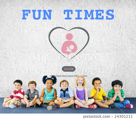 Fun Times Activity Enjoyment Funny Happy Joyful Concept Fun Times Activity Enjoyment Funny Happy Joyful Concept 24301211