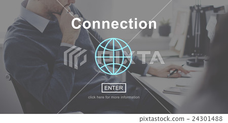 Connection Internet Technology Online Website Concept 24301488