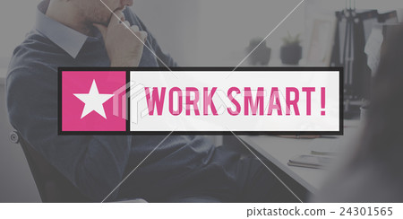 Work Smart Productive Effective Management Concept 24301565