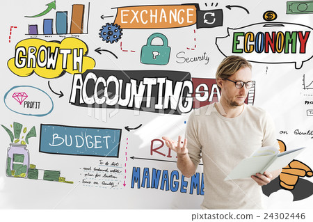 Accounting Finance Economy Bookkeeping Auditing Concept 24302446