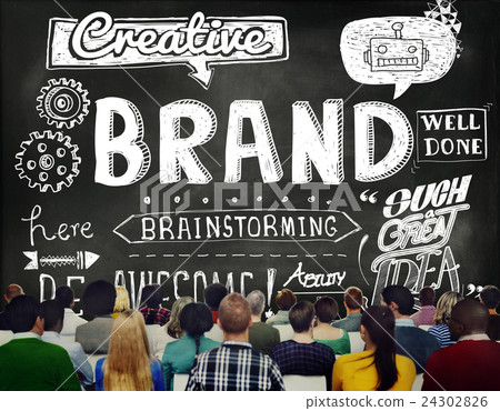 Brand Branding Copyright Trademark Marketing Concept Brand Branding Copyright Trademark Marketing Concept 24302826