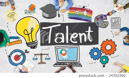 Talent Expertise Natural Skill Occupation Skills Concept 24302992
