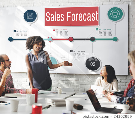 Sales Forecast Strategy Planning Vision Marketing Concept Sales Forecast Strategy Planning Vision Marketing Concept 24302999