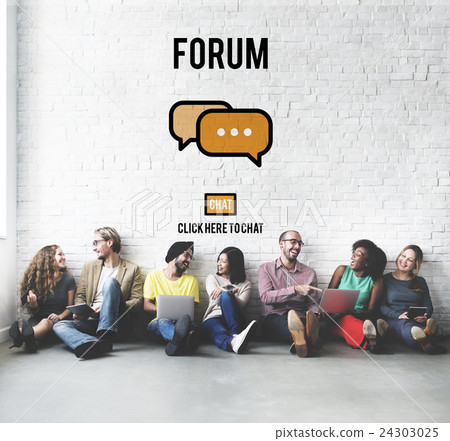Discuss Forum Chat Group Topic Concept Discuss Forum Chat Group Topic Concept 24303025