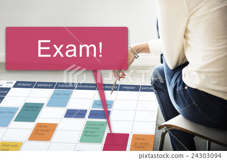 Exam Schedule Education Planning Remember Concept Exam Schedule Education Planning Remember Concept 24303094