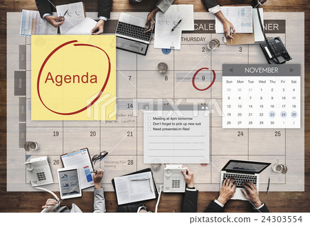 Agenda Planner To Do List Planning Concept 24303554
