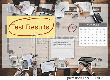 Test Results Report Research Examination Concept 24303562