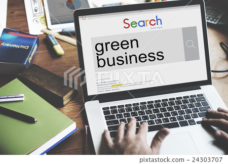 Green Business Earth Ecology Environment Concept 24303707