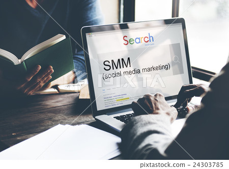 SMM Social Media Marketing Advertising Online Business Concept SMM Social Media Marketing Advertising Online Business Concept 24303785