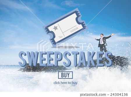 Sweepstakes Chance Betting Gambling Lottery Win Concept Sweepstakes Chance Betting Gambling Lottery Win Concept 24304136