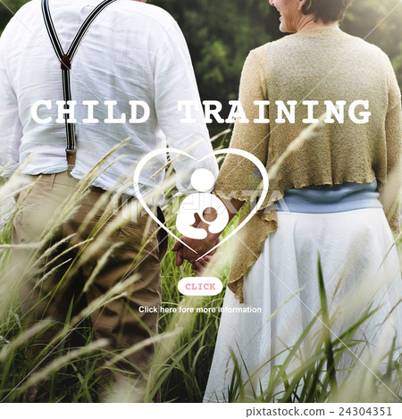 Child Training Maternity Love Family Concept Child Training Maternity Love Family Concept 24304351