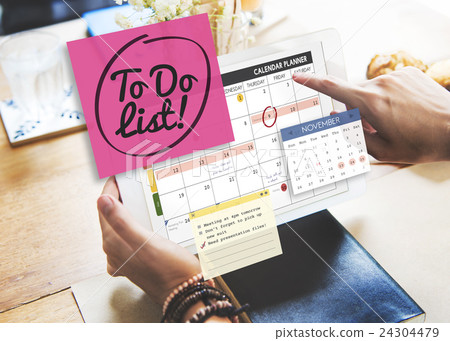 To Do List Schedule Calender Planner Organization Concept 24304479