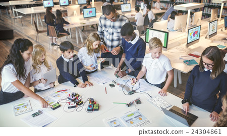 Eletronic Experiment Observation Physics Study Concept 24304861