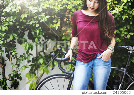 Bicycle Bike Cycle Exercise Sport Street Riding Concept Bicycle Bike Cycle Exercise Sport Street Riding Concept 24305003