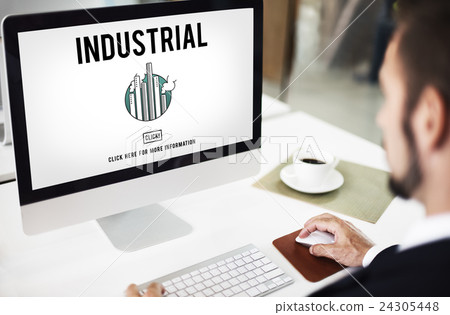 Industrial Organization Factory Structure Development Construction Concept 24305448