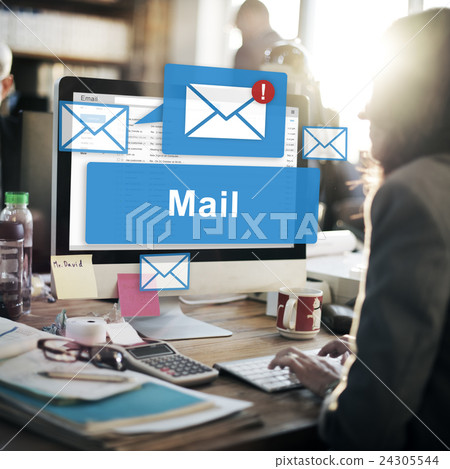 Mail Communication Connection Global Letters Concept Mail Communication Connection Global Letters Concept 24305544