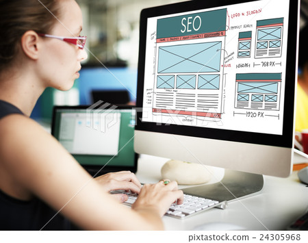 SEO Search Engine Optimization Data Digital Concept SEO Search Engine Optimization Data Digital Concept 24305968