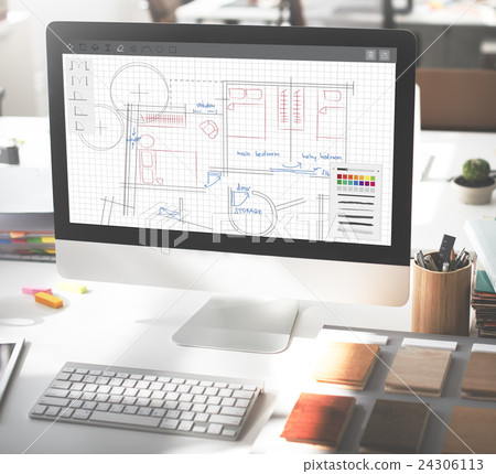 Architecture Plan Blueprint Layout Work Concept Architecture Plan Blueprint Layout Work Concept 24306113