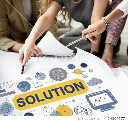 Solution Problem Solving Ideas Strategy Concept Solution Problem Solving Ideas Strategy Concept 24306377