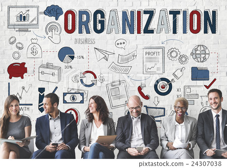 Organization Company Corporate Management Concept Organization Company Corporate Management Concept 24307038