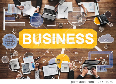 Business Management Company System Graphics Concept 24307070