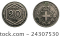 twenty 20 cents Lire Silver Coin 1919 Exagon Crown 24307530