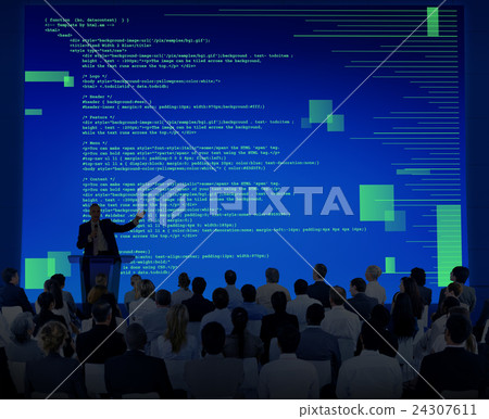 Php Programming Html Coding Cyberspace Concept Php Programming Html Coding Cyberspace Concept 24307611