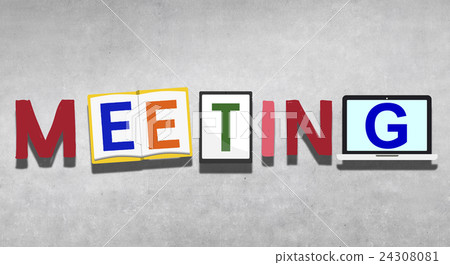 Meeting Conference Seminar Brainstorming Discussion Concept Meeting Conference Seminar Brainstorming Discussion Concept 24308081