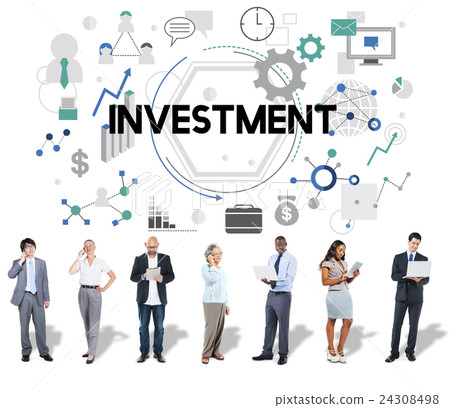 Invest Investment Financial Income Profit Costs Concept Invest Investment Financial Income Profit Costs Concept 24308498