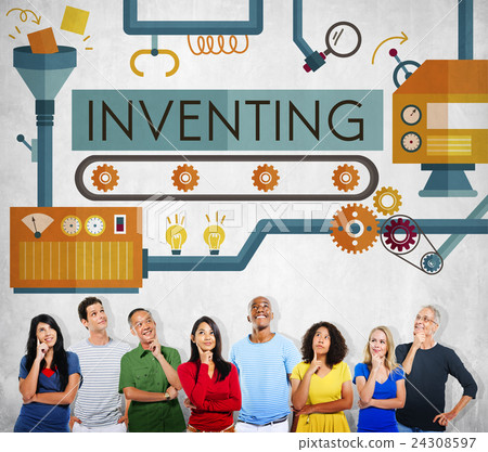 Inventing Innovation Create Creative Process Concept 24308597