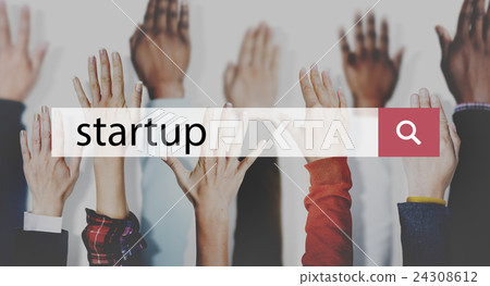 Start Up Business Enterprise Launch Opportunity Concept Start Up Business Enterprise Launch Opportunity Concept 24308612