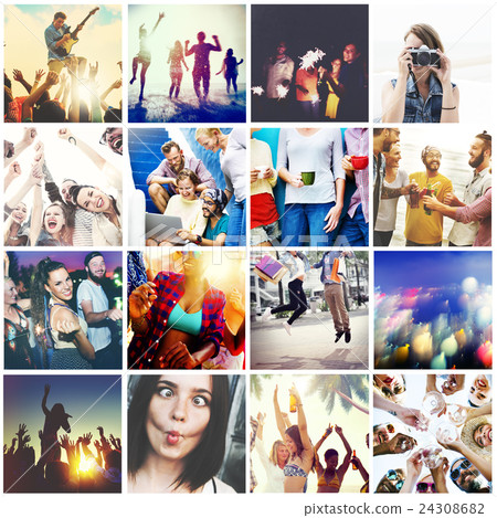 Celebrate Friend Gathering Happiness Relation Concept Celebrate Friend Gathering Happiness Relation Concept 24308682