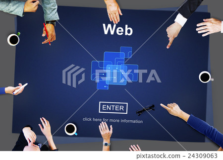 Web Website WWW Browser Internet Networking Concept 24309063