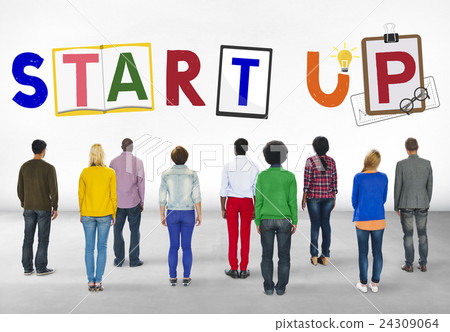 Start Up Business Growth Launch Aspiration Concept 24309064