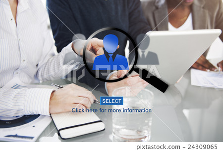 Emplotment Employed Hiring Career Occupation Concept 24309065