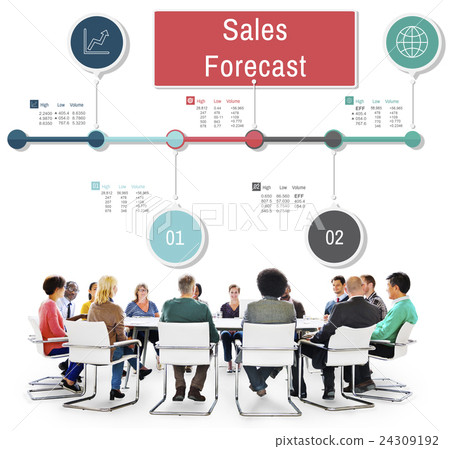 Sales Forecast Strategy Planning Vision Marketing Concept 24309192