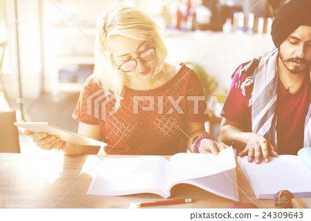 Meeting Talking Discussion Brainstorming Communication Concept 24309643