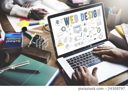 Web Design Technology Browsing Programming Concept Web Design Technology Browsing Programming Concept 24309797