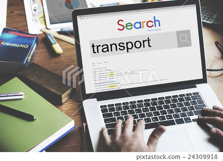 Transport Logistics System Vehicle Freight Transportation Concept Transport Logistics System Vehicle Freight Transportation Concept 24309918