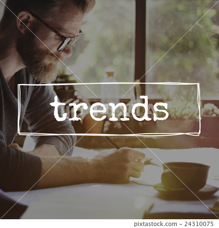 Trends Trending Style Fashion Design Trendy Concept Trends Trending Style Fashion Design Trendy Concept 24310075