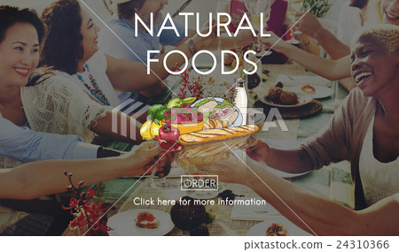Organic Healthy Natural Food Foodie Fresh Concept 24310366