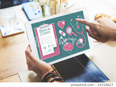Diagnose Medical Illness Hospital Healthcare Concept Diagnose Medical Illness Hospital Healthcare Concept 24310627
