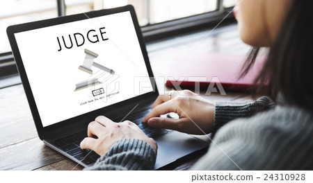 Judge Justice Judgement Legal Fairness Law Gavel Concept 24310928