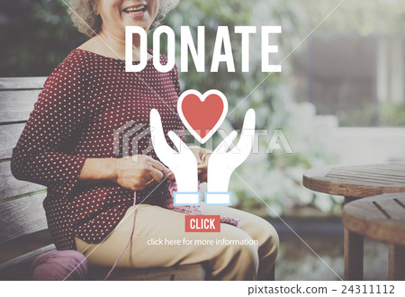 Donate Giving Charity Social Help Concept 24311112
