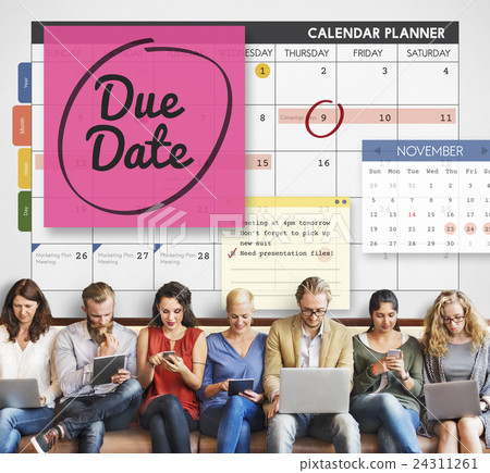 Due Date Appointment Day Event Important Concept 24311261