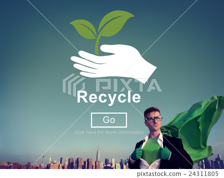 Recycle Reuse Reduce Ecosystem Environment Concept 24311805