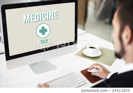Medicine Medication Diagnosis Symptoms Illness Disorder Concept 24311855